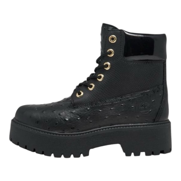 TIMBERLAND Women’s Stone Street 6” Waterproof Platform Boots Size 10 - Picture 1 of 11